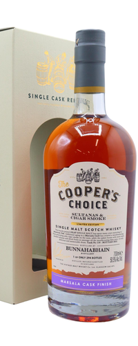 Bunnahabhain - Coopers Choice - Sultanas & Cigar Smoke - Single Cask #159 Whisky