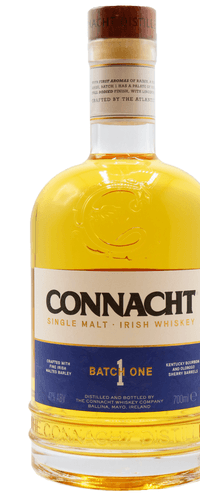 Connacht - Inaugural Release - Single Malt Irish 4 year old Whiskey