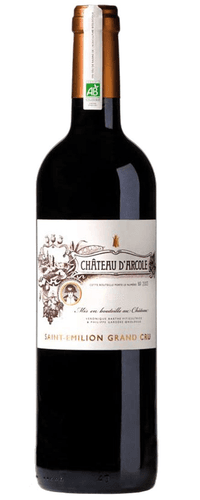 Château d'Arcole Saint-Émilion Grand Cru, Biodynamic, Bordeaux, France 2016