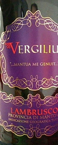 Cantine Virgili Luigi Vergilius Lambrusco Mantovano - n.v.