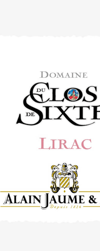 Alain Jaume Domaine du Clos de Sixte Lirac 2015