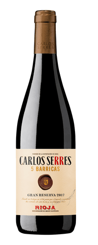 Carlos Serres 5 Barricas Gran Reserva 2017