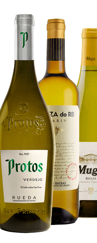 Colección Las tres reinas de los vinos blancos