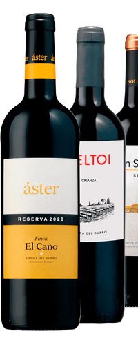 Colección Reservas y Crianzas de Ribera del Duero