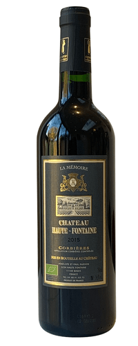 Château Haute Fontaine, Cuvée Mèmoire 2015, Corbieres