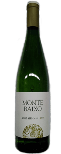 2012 Monte Baixo Verde White Wine Região dos Vinhos Verdes
