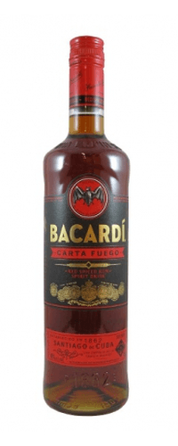 Rum Bacardi Carta Fuego
