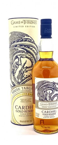 Whisky Malt Cardhu Gold Targaryan Game of Thrones Collection