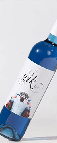 Blue Wine by Gik