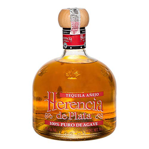 | Puro Añejo Tequila 38% De 100% 0,7L In Agave Vol. Plata Winebuyers Giftbox Herencia De