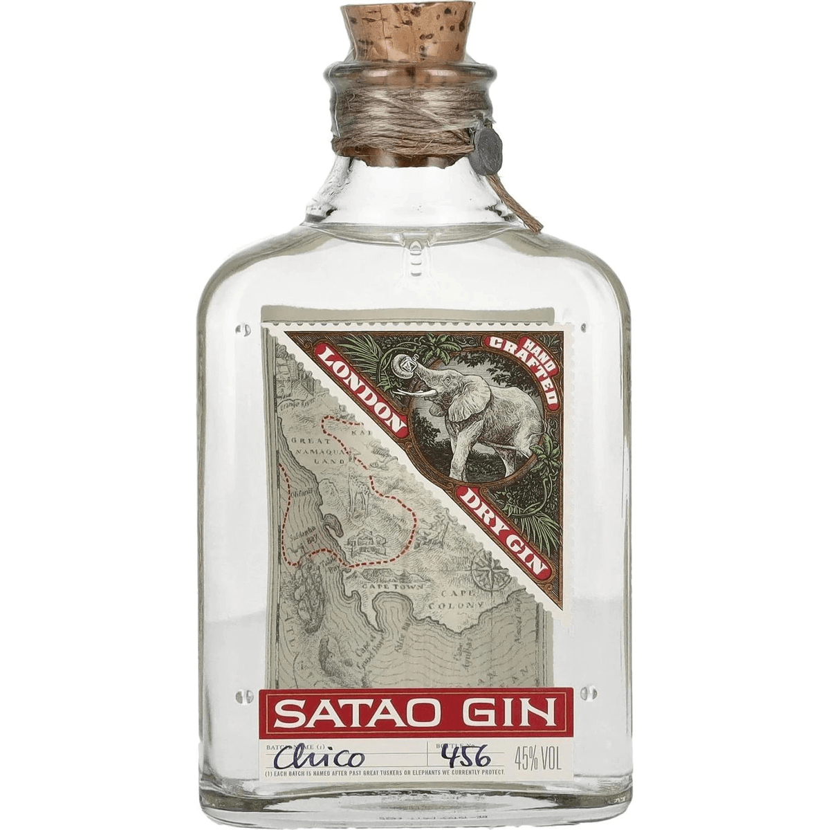 Satao Dry 45% London Vol. 0,5L Gin Winebuyers |