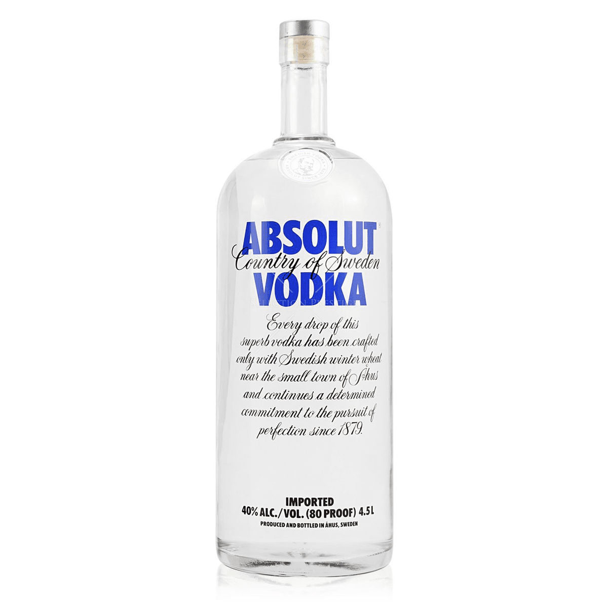 Absolut Blue Vodka 450 cl. - Alc. 40% Vol. In gift box.
