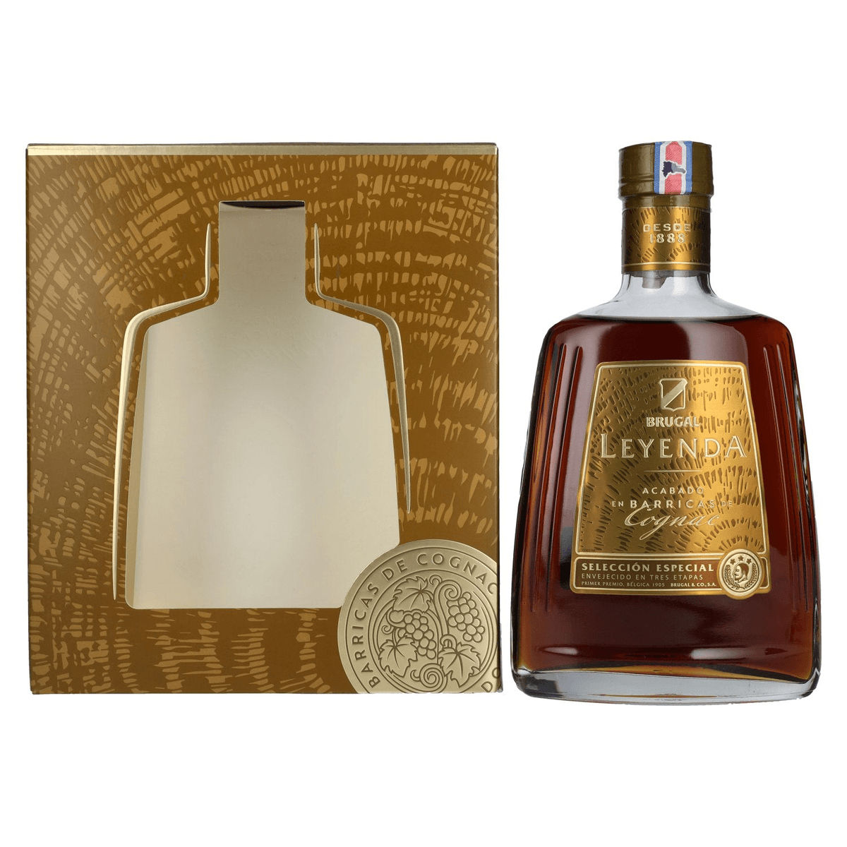 その他 Brugal Leyenda Rum special edition Brugal LEYENDA 5 Years Old Selección Especial 38% Vol. 0,7l