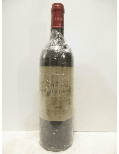 1995 Margaux Chateau Marquis De Mons Etiquette Abimee Filmee Winebuyers