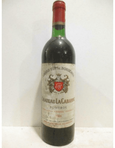 1984 Pomerol Chateau La Cabanne Rouge Bordeaux Winebuyers