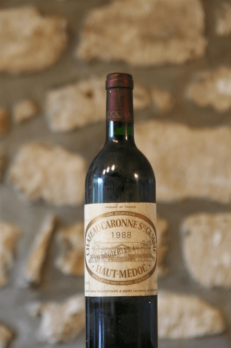 Vin Rouge, Château Caronne St Gemme 1988 | Winebuyers