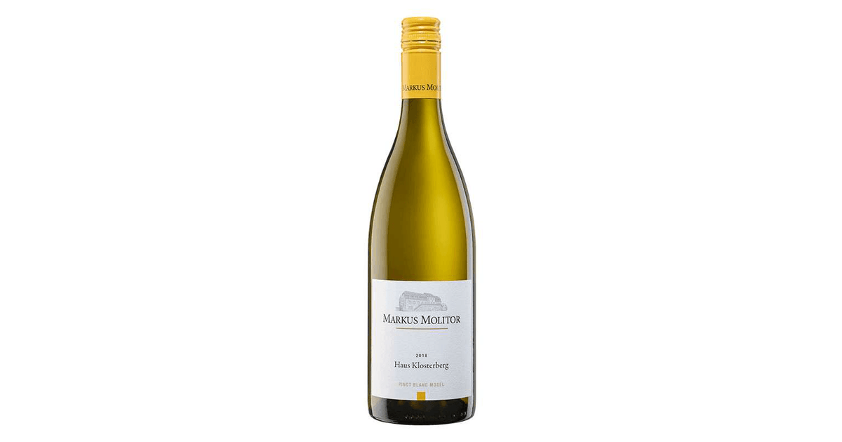 Markus Molitor Haus Klosterberg Pinot Blanc 2018 Winebuyers