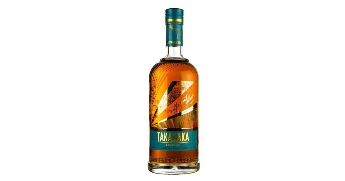 Takamaka Grankaz Rum 45,1% Vol. In | Winebuyers Giftbox 0,7L