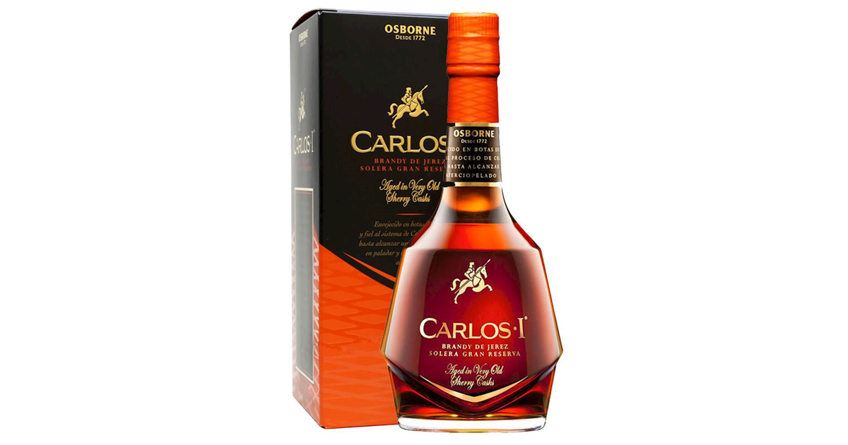 Carlos I Brandy De Jerez Sherry | Winebuyers 0,7L Vol. In Casks Gran 40% Solera Giftbox Reserva