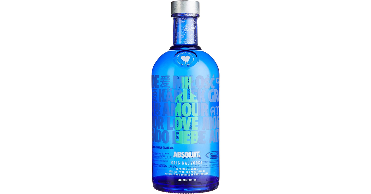Absolut Vodka Love Original Vodka Limited Edition 40 Vol. 0,7L