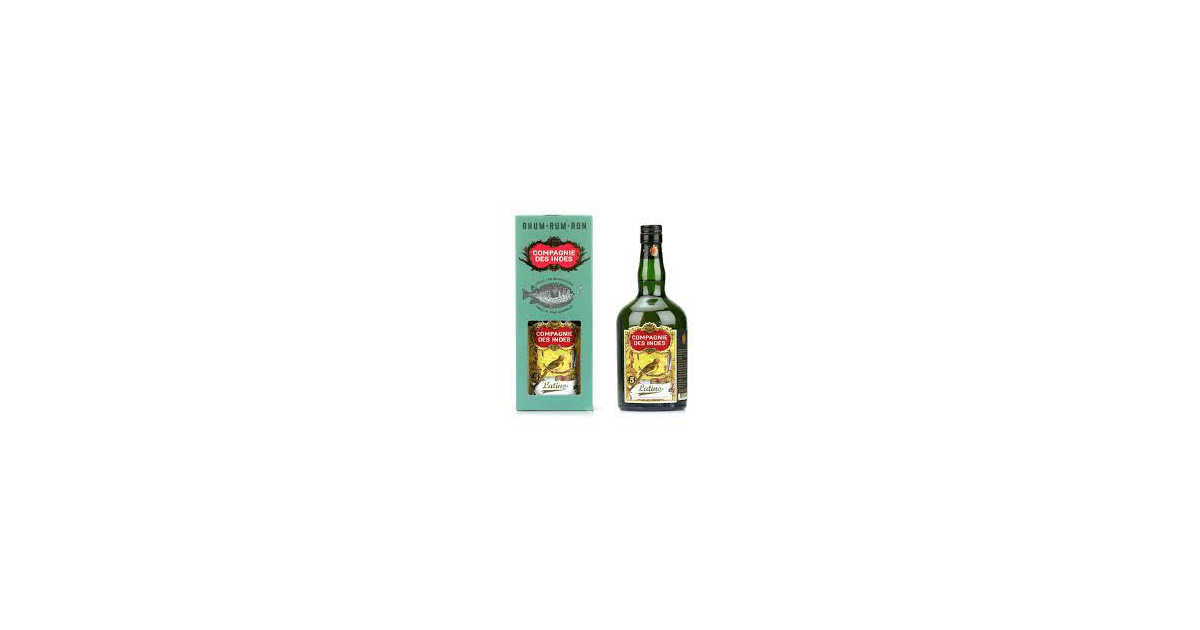 Compagnie Des Indes Latino Rum 5 Ans 40% Vol. 0,7L In Giftbox With 2  Glasses | Winebuyers