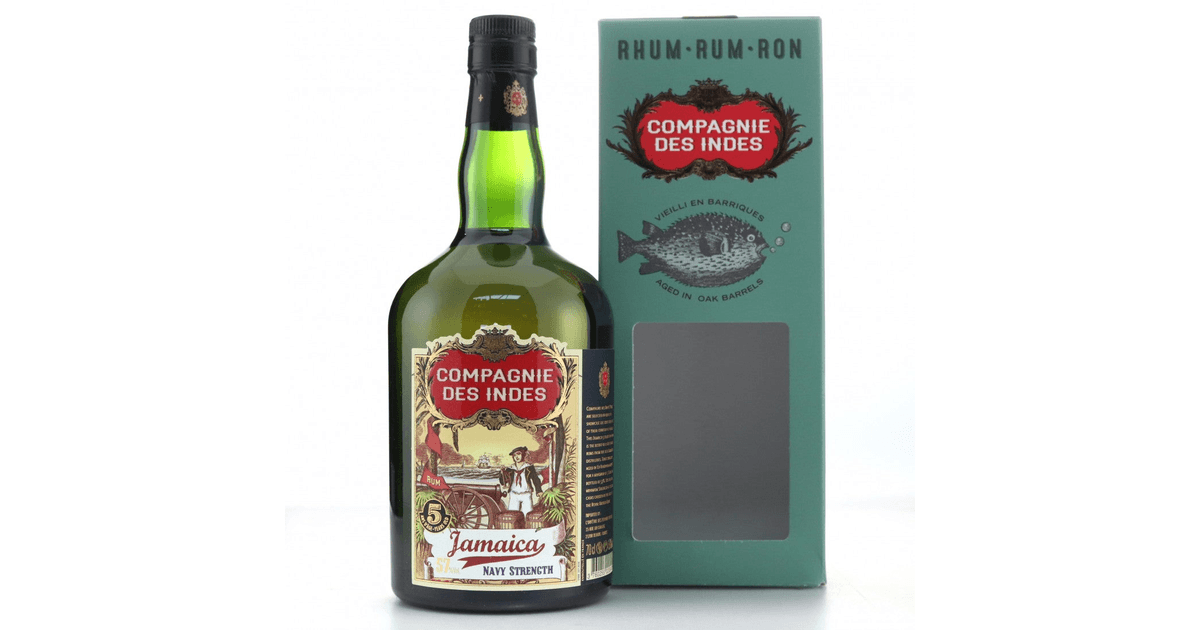 Compagnie Des Indes Jamaica Rum 5 Ans 0,7L 43% | In Winebuyers Giftbox Vol