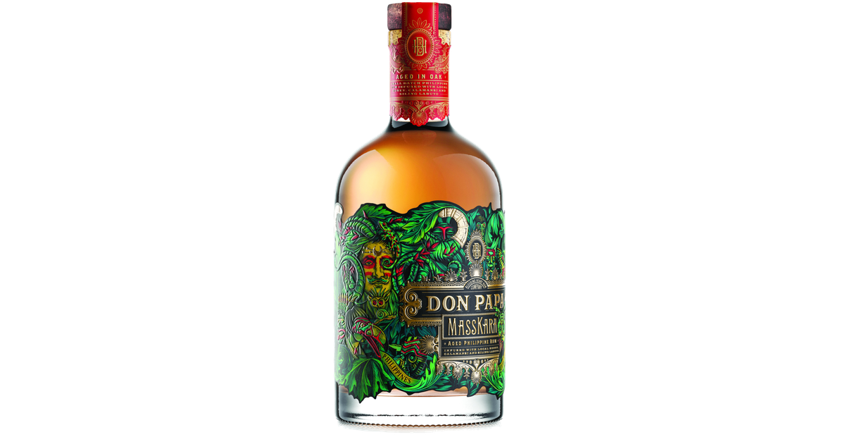 Don Papa Masskara Rum 40% vol. vol. 0,7l – inn-out-shop