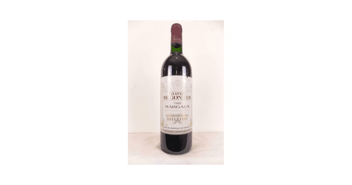 1992 - Margaux - Château Segonnes | Winebuyers