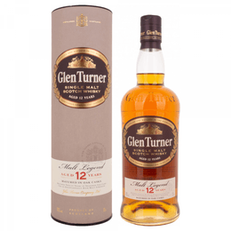 Glen Turner 12 Year Old 1980s Whisky Master Of Malt
