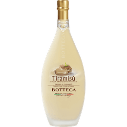 Bottega Crema Winebuyers Liqueur Vol. 17% Tiramisù 0,5L Al Cream 