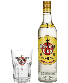 Havana Club Añejo 7 Años In Vol. Winebuyers Giftbox Glass With 0,7L | 40