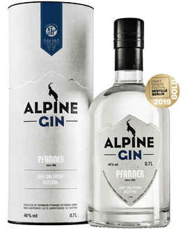 Pfanner Alpine Premium Vodka 40% Giftbox Winebuyers Vol. 0,7L | In