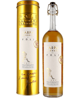 Poli Grappa Cleopatra Winebuyers Vol. 40% Oro | 0,7L In Moscato Tinbox